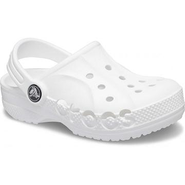 Crocs Baya Boys' Clogs White | Australia 1362PJJQ